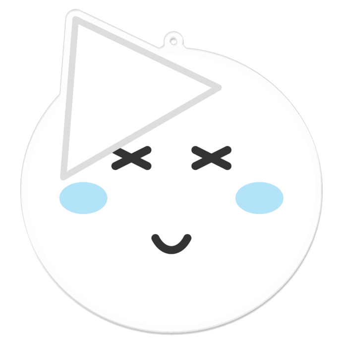 ちさまるアクリルキーホルダー